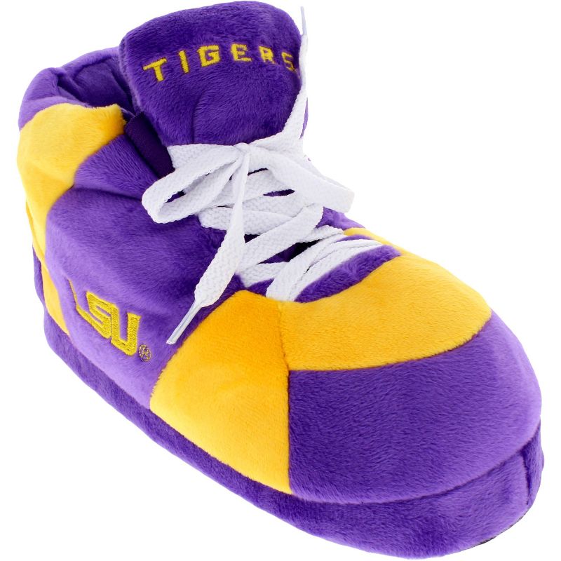 NCAA LSU Tigers Original Comfy Feet Sneaker Slippers, 1 of 7