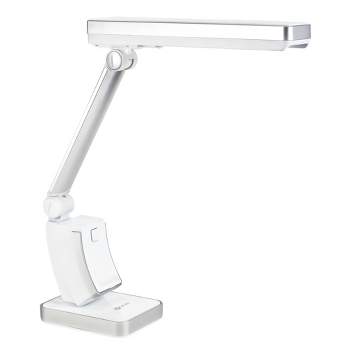 16" 13W HD Slimline Desk Lamp White (Includes CFL Light Bulb) - OttLite