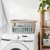 Laundry Basket Aqua Blue 1pc - Brightroom™ - 2 of 3