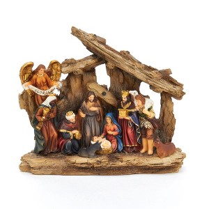 Kurt Adler 7" Resin Nativity 11 Piece Set - 1 of 4