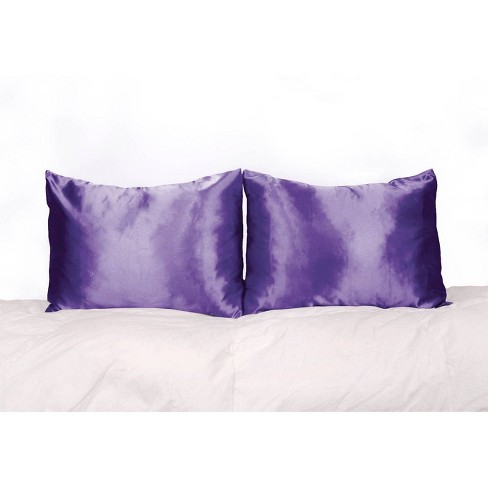 Kitsch Satin Pillowcase - Charcoal Grey : Target