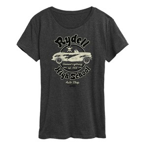 Women's - Grease - Rydell High School Auto Shop Short Sleeve Graphic T-Shirt - 1 of 4