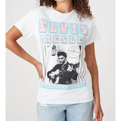 Women's Elvis Sun Studio Crop Tee - PRINCE PETER