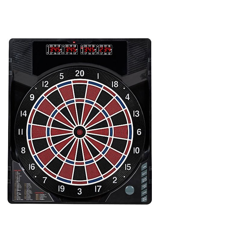 MD Sports New Haven Electronic Dartboard with Cabinet, 4 of 10