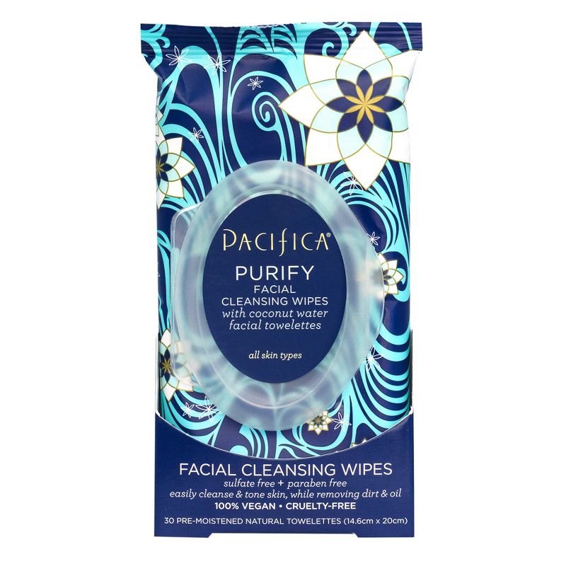 Pacifica Purify Coconut Water Cleansing Wipes - 30ct, 1 of 6