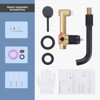 WOWOW Single-Handle Wall Mounted Bathroom Faucet - 4 of 4