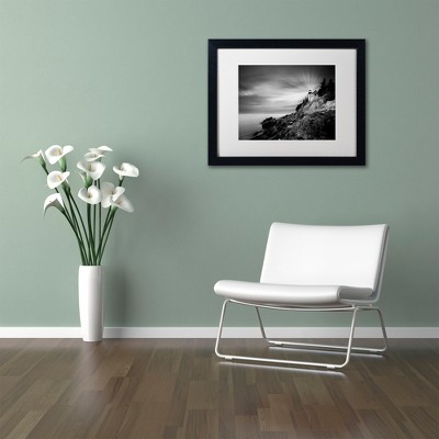 Bass Harbor Lighthouse Black Framed Landscape Photography Print