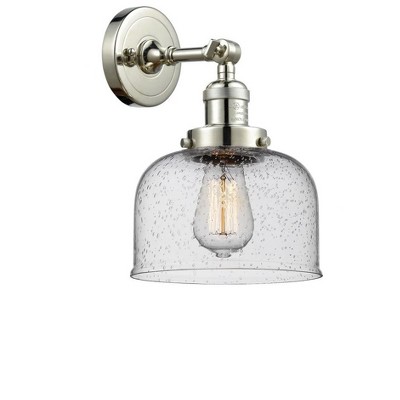 Bell - 1 Light Wall Sconce In Industrial Style-12 Inches Tall and 8 Inches Wide