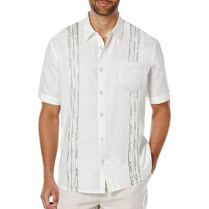 COOFANDY Mens Cuban Guayabera Shirt Short Sleeve Linen Button Down Shirts Casual Summer Beach Tops S-XXXL - 1 of 4