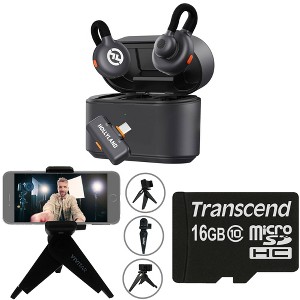 Hollyland LARK M2S DUO 2-Person Wireless Microphone System with USB-C Connector for Mobile Devices - Plug & Play (2.4 GHz, Space Gray) Video Bundle - 1 of 4