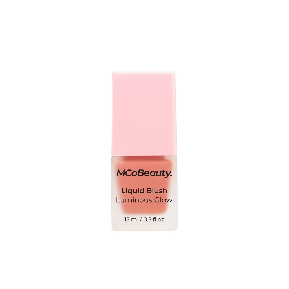 MCoBeauty Liquid Blush Luminous Glow - Passion/Peachy Pink - 0.5 fl oz