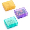 Sukuos Small Pill Box 3pcs, Cute Travel Pill Case Portable Pocket Purse - 2 of 4