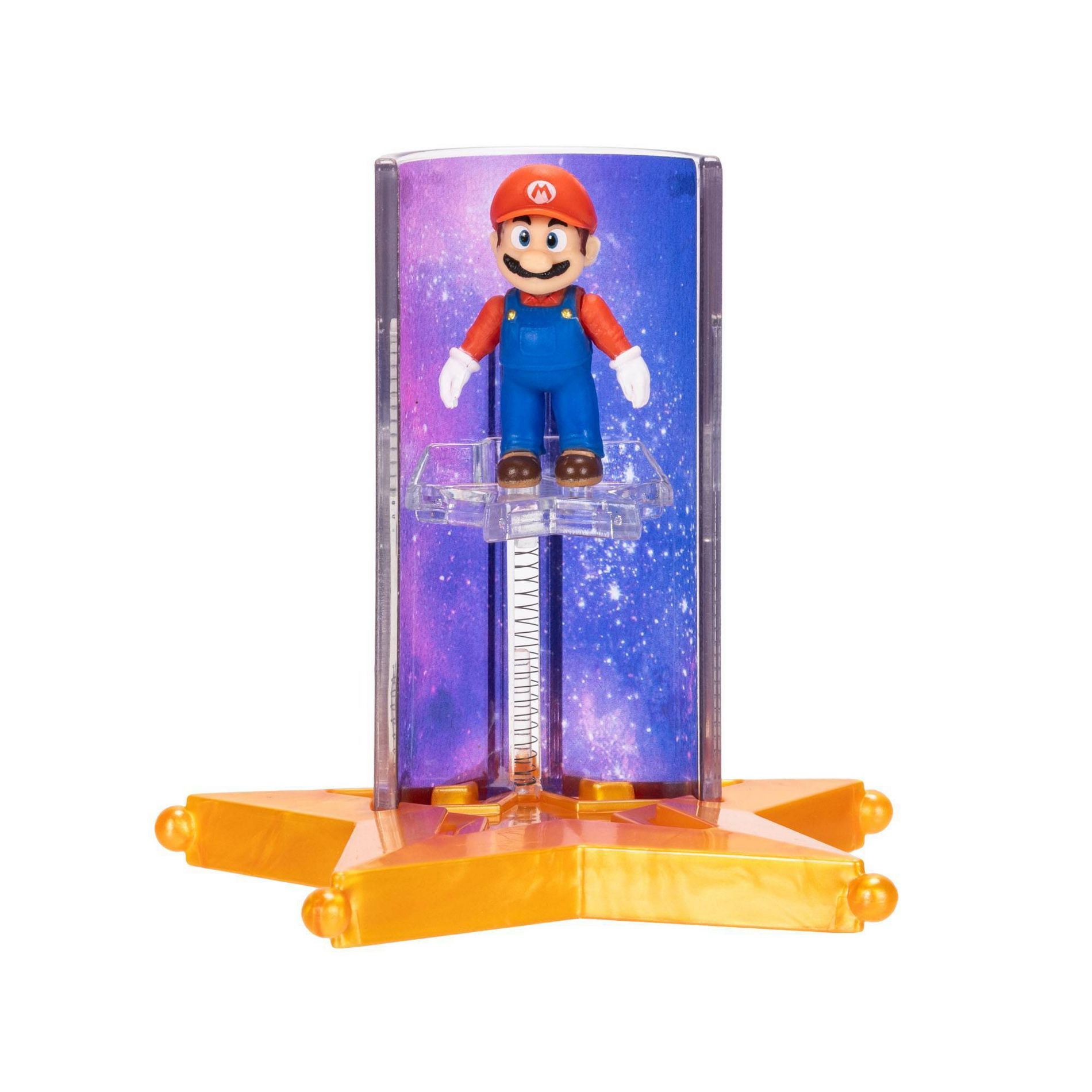 The Super Mario Galaxy Movie – 1.5” Figure with Star Launcher Accessory – Mario