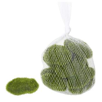 Vickerman Artificial Moss Covered Rocks, there are 36 Rocks per Bag.