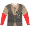 Men's Princess Bride Montoya Costume (Frontback Print) Long Sleeve Costume T-Shirt - 2 of 4