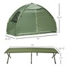 Aghana Digitals 2-Person Camping Cot Set with Inflatable Mattress, Sleeping Bag, Pillows, Foot Pump - 4 of 4