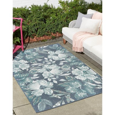 Unique Loom Outdoor Coastal Collection Area Rug - Cicek (' " x ' "  )