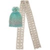 HalloweenCostumes.com One Size Women Womens Replica Luna Lovegood Winter Hat & Scarf Accessory Set, Gray/Blue - 3 of 4