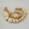 VIP Wood 33 in. White Decorative Bead Strand - 2 of 4