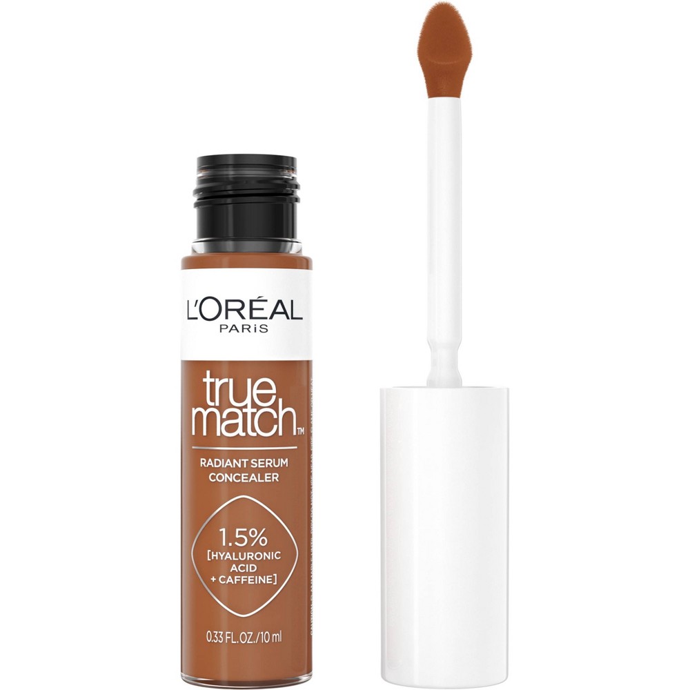 Photos - Other Cosmetics LOreal L'Oreal Paris True Match Radiant Serum Concealer with Hyaluronic Acid - N1 
