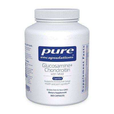 Pure Encapsulations Glucosamine Chondroitin with MSM - Supplement to Support Cartilage, Connective Tissue, and Joint Health