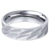 Pompeii3 Mens 6mm Handmade Polished Wedding Band 10K White Gold 1.8mm Thick Comfort Fit - image 2 of 3