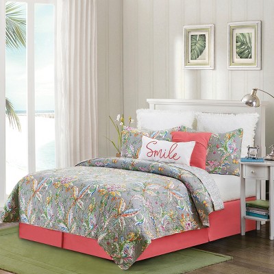 C&f Home Ruffled King Bedspread Natural : Target