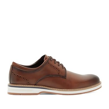 gordon rush brown dress shoes Rush Mens Synthetic Leather Plain Toe Oxford Shoe, Cognac, Size 10.5 : Target Size:UK 8 / US 9 / EU 25