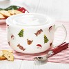 tag Holiday Cheer Soup Mug With Lid - 2 of 2