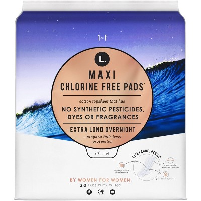 organic cotton maxi pads