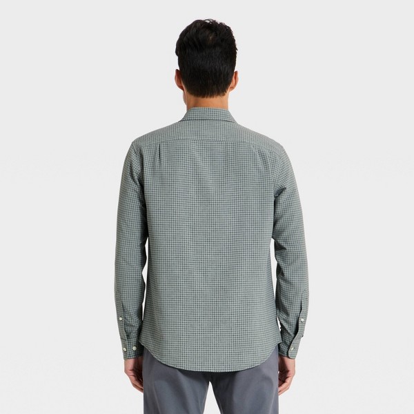 Camisa de vestir de manga larga cómoda para hombre - Goodfellow & Co™ 2