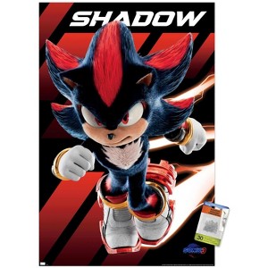 Trends International Sonic The Hedgehog 3 - Shadow Unframed Wall Poster Prints - 1 of 4