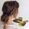 Unique Bargains Women's Butterfly Hair Clips 4.13"x3.31"x1.38" Black Yellow 1 Pc - 2 of 3