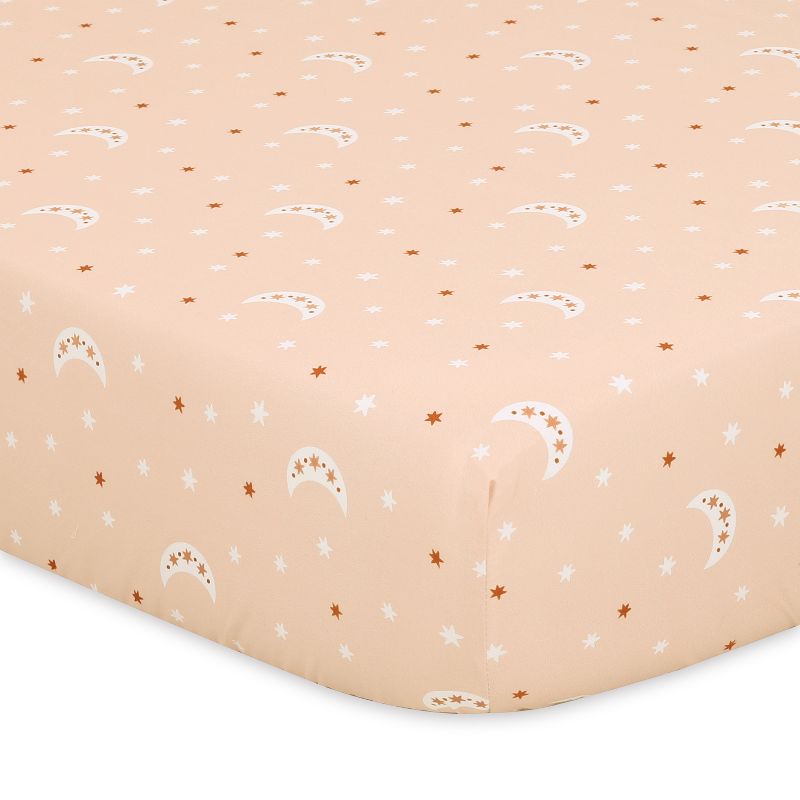 The Peanutshell Boho 4-Pack Fitted Crib Sheets, 6 of 11