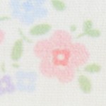 pink clutch pastel floral small