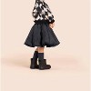 Girl Organza & Terry Sweatshirt - OMAMImini - 2 of 3