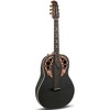 Ovation U581T-SPM-G Adamas Series Deep Contour Acoustic-Electric Guitar Black Satin Copper Metal Flake - 3 of 4