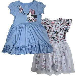 Disney Toddler/Little Girls' 2-Pack Minnie Mouse Casual Fashion Dresses - 1 of 4