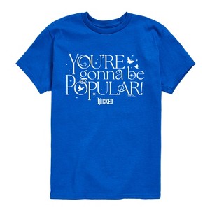 Boys' - Wicked - You'Re Gonna Be Popular Short Sleeve Graphic T-Shirt - 1 of 4