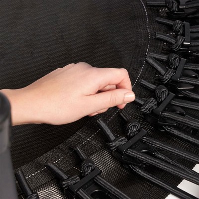 Kids' 39" Round Black Steel Fitness Trampoline