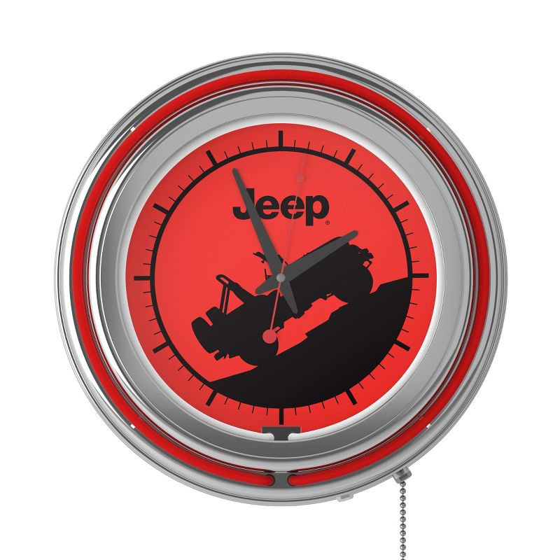 Jeep Neon Wall Clock, 1 of 6