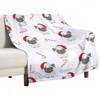 DSANE Christmas Puppy Dog Christmas Throw Blanket Soft Fleece Christmas Blanket Cozy Flannel Throw for Couch Bed - 3 of 4