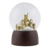Northlight Christmas Village in the Woods Musical Snow Globe - 6.5" - 4 of 4