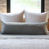 100% French Linen Lumbar Sham 16" x 44" | BOKSER HOME - 3 of 4