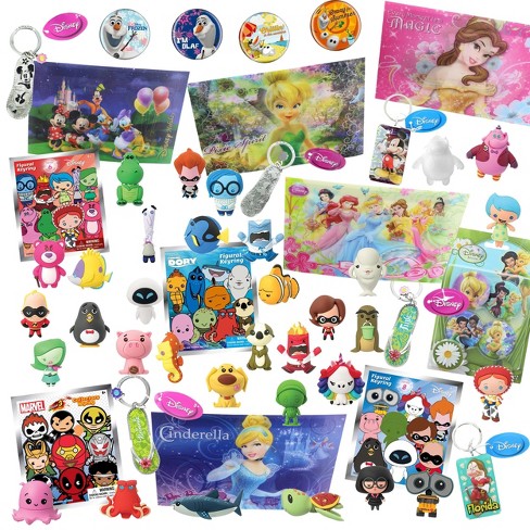 Toynk Disney World Of Disney Looksee Gift Box  Includes 7 Disney Themed  Collectibles : Target