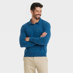 Men's Polo Sweater - Goodfellow & Co™ - 1 of 3