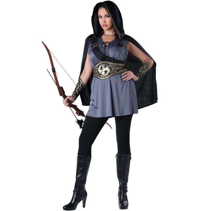 InCharacter Huntress Women's Plus Size Costume, 3X-Large, 1 of 2