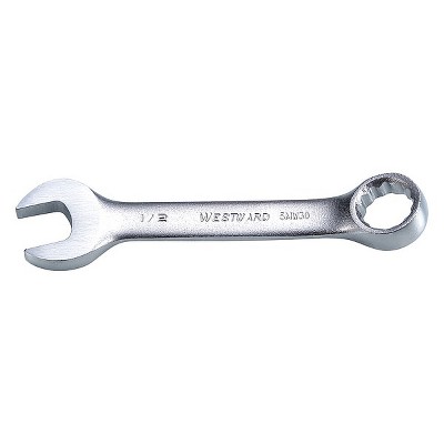Westward  Combo Wrench,SAE,Rounded,1/2" 5MW30