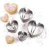 RSVP International Endurance Biscuit Cutters - Heart 4 Piece - 2 of 4
