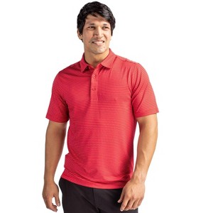 Cutter & Buck Forge Pencil Stripe Stretch Mens Polo Shirt - 1 of 1
